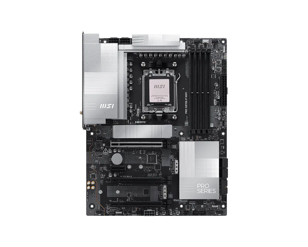 MSI PRO X870E-P WIFI Motherboa - đánh giá và giá X870E Atx Motherboard
