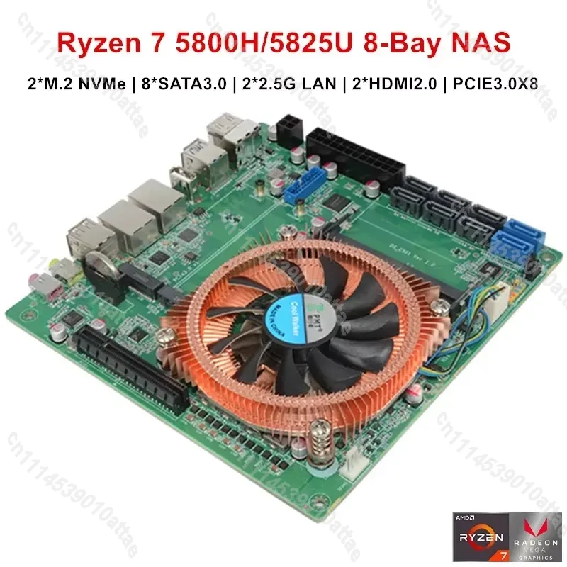 Compatible With Topton AMD Ryz - đánh giá và giá Mini Itx Dual 2.5G Nas Motherboard